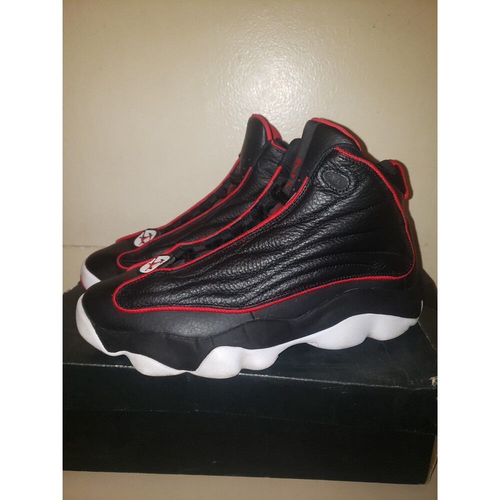 Jordan Pro Strong Black/University Red-White #DC8418 061